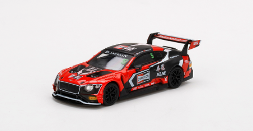 Bentley Continental GT3 #5 Alex Yoong - Marchy Lee "Champion" Blancpain GT Series Asia (2018) Limited Edition to 2400 pieces Worldwide 1/64 Diecast Model Car by True Scale Miniatures