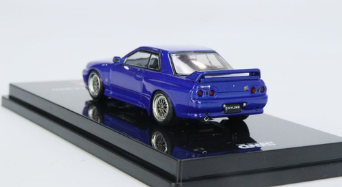 1/64 INNO 64 NISSAN SKYLINE GT-R (R32) Blue Diecast Car Model 