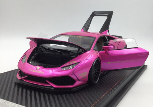  1/18 ACM Lamborghini Huracan LB-WORKS (Metallic Pink) Car Model