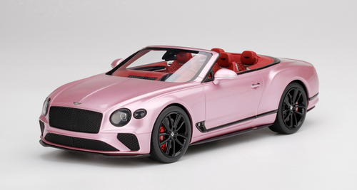  1/18 Topspeed Bentley Continental GT Convertible Passion Pink 