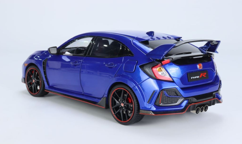 1/18 LCD 2020 Honda Civic Type-R Type R TypeR FK8 (Blue) Diecast Car Model