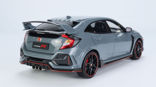 1/18 LCD 2020 Honda Civic Type-R Type R TypeR FK8 (Grey) Diecast Car Model