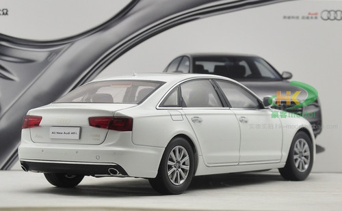 1/18 Dealer Edition Audi A6 A6L (White) Diecast Car Model