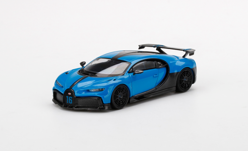  1/43 TSM Bugatti Chiron Pur Sport  Blue Diecast Car Model 