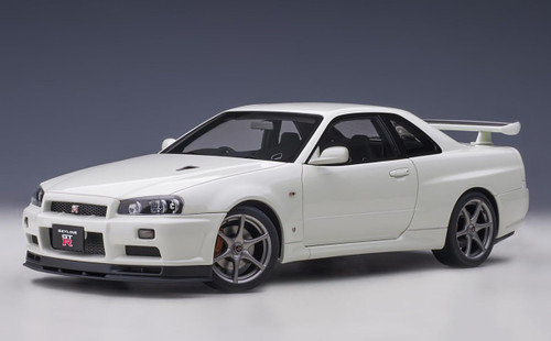 1/18 AUTOart Nissan Skyline GT-R GTR R34 V-Spec II (Bayside Blue