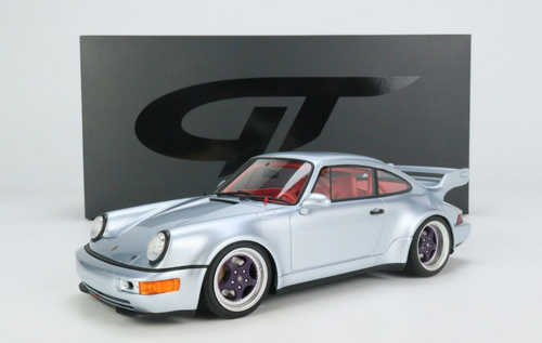 1/18 GT Spirit 1993 Porsche 911 964 RSR 3.8 (Polar Silver) Resin Car Model