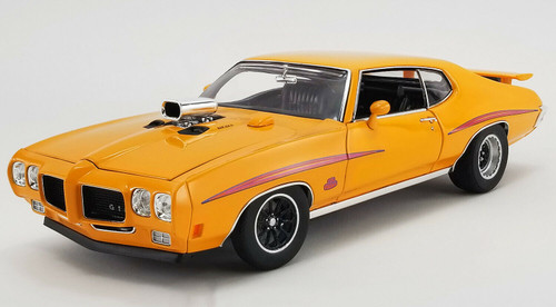 1/18 ACME 1970 Pontiac GTO Judge Drag Outlaws (Orange) Diecast Car Model