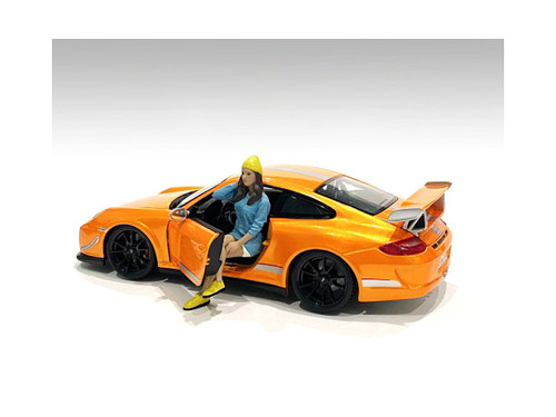 "Car Meet 1" Figurine III for 1/24 Scale Models by American Diorama