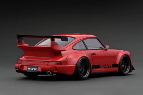  1/18 Ignition Model Porsche RWB 964 Red  Resin Car Model