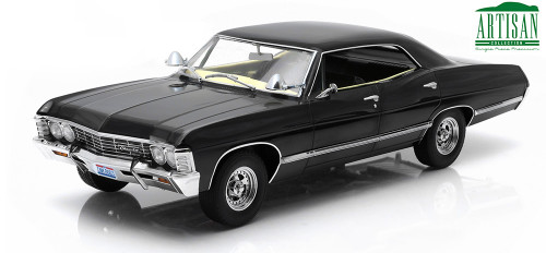 1967 Chevrolet Impala Sport Sedan Black with Sam and Dean