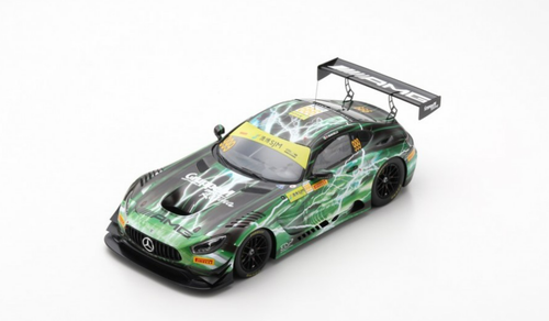 1/18 Spark Mercedes-AMG GT3 No.999 Winner FIA GT World Cup Macau 2019 Mercedes-AMG Team GruppeM Racing Raffaele Marciello Car Model Limited 500 Pieces