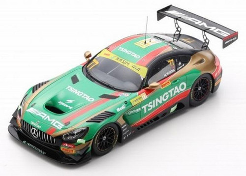 1/18 Mercedes-AMG GT3 No.77 6th FIA GT World Cup Macau 2019 Mercedes-AMG Team Craft-Bamboo Racing Edoardo Mortara Limited 400