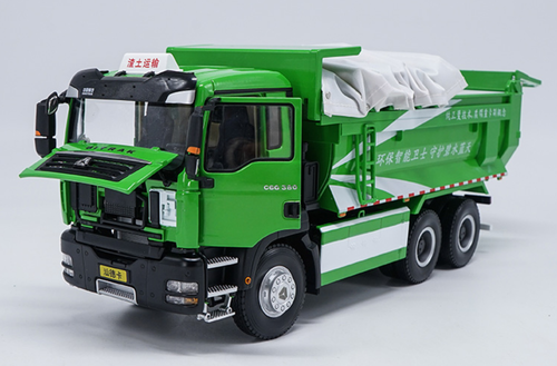 1/24 Dealer Edition SINOTRUK SITRAK C6G 380 Dump Truck (Green)