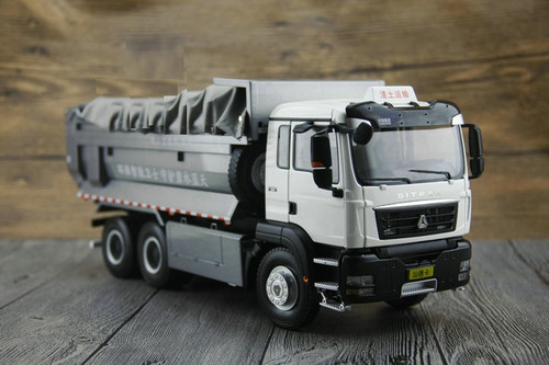 Dealer Edition 1/24 SHACMAN F3000 Dump Truck (White