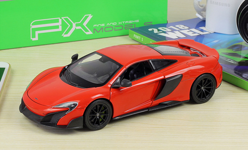 1/24 Welly Mclaren 675LT (Red) Diecast Car Model