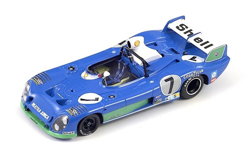 1/43 Matra Simca MS 670 B No.7 Winner 24H Le Mans 1974 H. Pescarolo - G. Larrousse Car Model