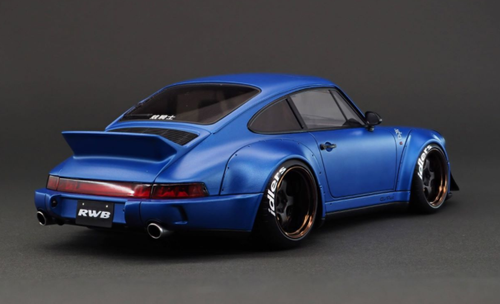 長期納期IG2465 1/18 RWB 964 Matte Black Porsche 911 964 ポルシェ イグニッションモデル マットブラック Ignition model hpi racing 120台限定 hpi・racing