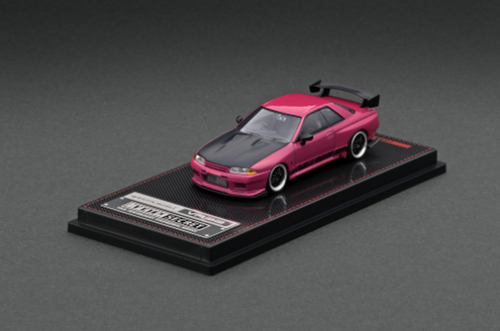 1/64 Ignition Model TOP SECRET GT-R (VR32) Pink Diecast Car Model