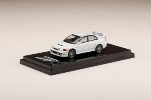  1/64 Hobby Japan MITSUBISHI LANCER GSR EVOLUTION 6 (CP9A) SCORTIA WHITE