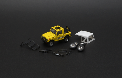  1/64 BM Creations Suzuki Jimny (SJ413) Yellow