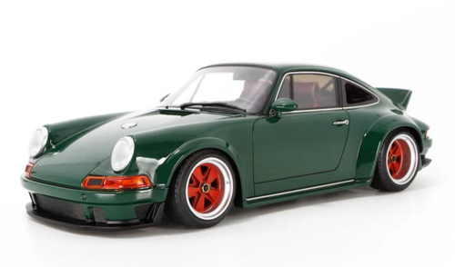 1/18 POPRACE Porsche 911 Singer DLS Oak Green Metallic Car Model