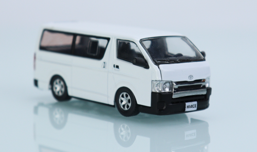  1/64 BM Creations Toyota 2016 Hiace White 