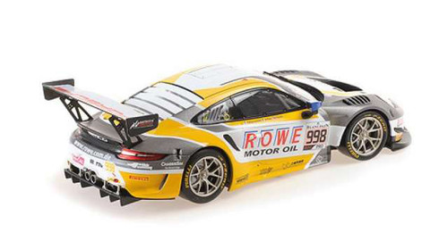 1/18 Porsche 911 GT3 R #998 2nd 24h Spa 2019 ROWE Racing Car Model