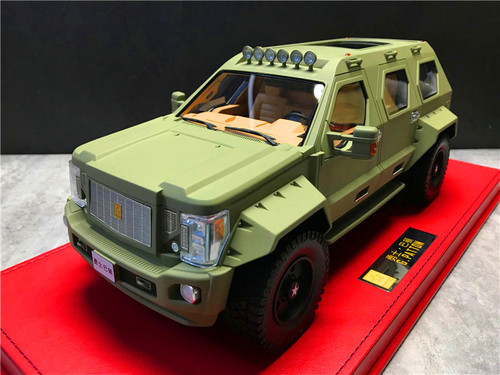 1/18 Dealer Edition G-Patton George S. Patton SUV (Green) Resin Enclosed Resin Car Model