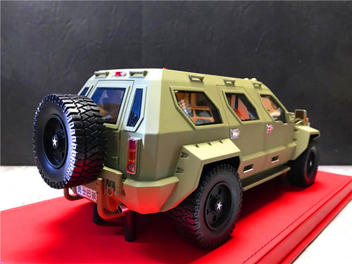 1/18 Dealer Edition G-Patton George S. Patton SUV (Green) Resin Enclosed Resin Car Model