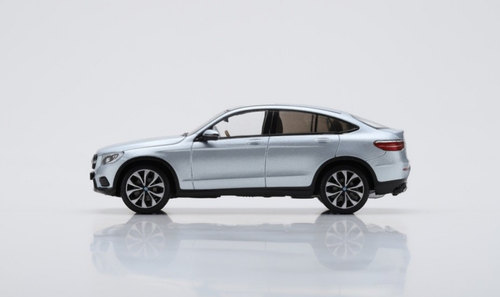 1/43 2016 Mercedes-Benz GLC Coupe (Diamond Silver Metallic) Car Model