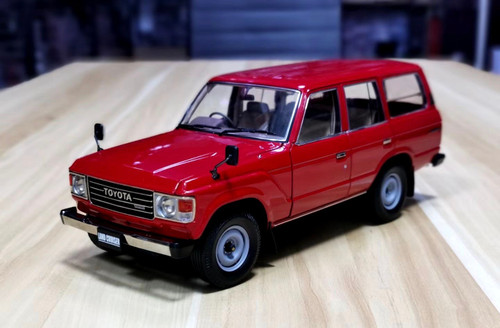 1/18 Kyosho Toyota Land Cruiser 60 LC60 (Red) Diecast Car Model