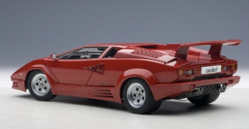 1/18 AUTOart LAMBORGHINI COUNTACH 25th ANNIVERSARY EDITION (Red) Diecast Car Model