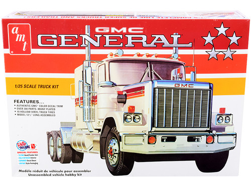 Skill 3 Model Kit Autocar A64B Tractor 1/25 Scale Model by AMT