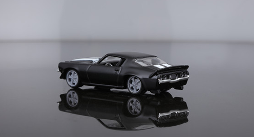 1/64 bburago 1971 Chevrolet Camaro Z/28 Black Diecast Car Model