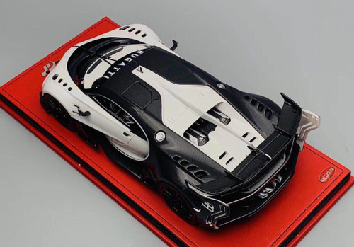1/18 MR Bugatti Chiron VGT Vision GT (White & Black) Resin Car Model Limited 28 Pieces