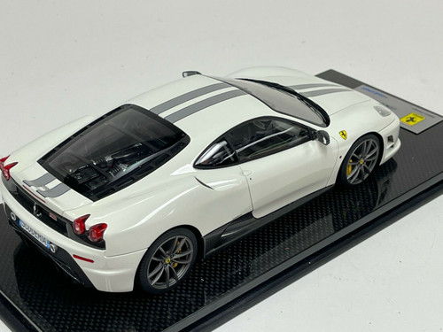 1/18 Looksmart Ferrari F430 Scuderia Rosso Red F1 Silver Stripe