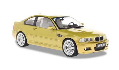 1/18 Solido 2000 BMW E46 M3 (Phoenix Yellow) Diecast Car Model