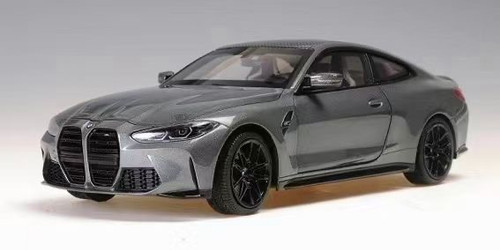 1/18 Minichamps BMW G82 M4 Competition (2020-Present) (Grey) Fully Open Diecast Car Model Limited 1000 Pieces