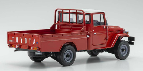 1/18 Kyosho Toyota Land Cruiser 40 Pickup Truck (Red) Diecast Car Model