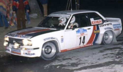 1/18 1981 Opel Ascona 400 Targa Florio Rally #14 Diecast Car Model