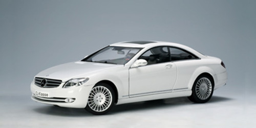 1/18 AUTOART MERCEDES-BENZ CL-CLASS CL-KLASSE COUPE (WHITE) Diecast Model 76166