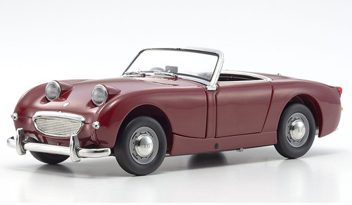 1/18 Kyosho Austin Healey Sprite Mk-1 (Cherry Red) Diecast Car Model