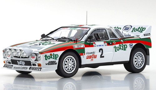 RVQ11 Voiture Rallye 1/24 SALVAT Models : Lancia Rally 037 Alen Kivimaki  1983 #9