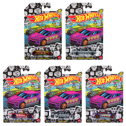 1/64 Hot Wheels Halloween 2021 Dia De Los Muertos Day of Dead