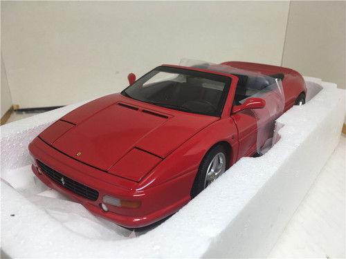 1/18 Hot Wheels Hotwheels Elite Ferrari F355 Berlinetta Spyder (Red) Diecast Model