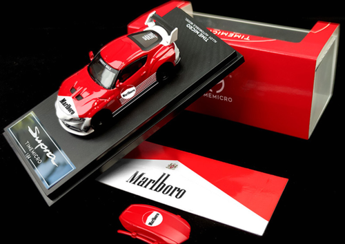 1/64 Time Micro Toyota Supra Marlboro Theme Standard Edition Car Model