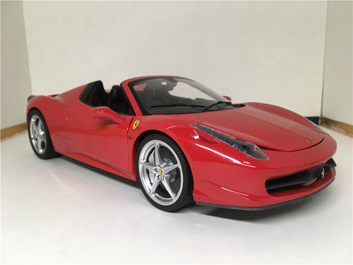 1/18 Hot Wheels Hotwheels Elite Ferrari 458 Italia Hardtop (Red