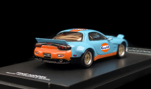 1/64 Time Micro Mazda RX-7 RX7 Gulf Theme Standard Edition Car Model