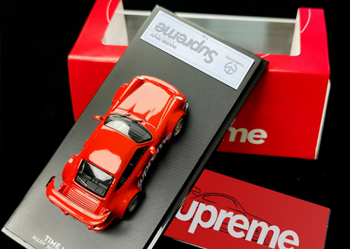 1/64 Time Micro Porsche 911 964 RWB Red Supreme Edition Car Model