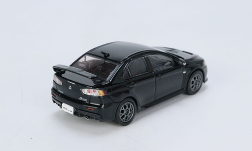  1/64 BM Creations Mitsubishi Lancer EVO X Black RHD